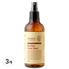 아미니 뉴트리션 페이셜 토너, 250ml, 3개