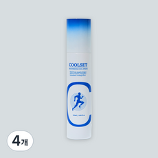 더블에이비 뿌리는 마그네슘 스프레이, 4개, 120ml