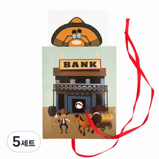 전세계독점 JL매직 카드와 로프의 체포 마술 서부의 쌍둥이 강도, 5세트