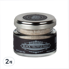 몰리나 블랙 트러플 소금 (실물 송로버섯 추가), 30g, 2개