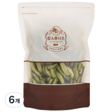 [칩스앤너츠] 완두콩칩, 120g, 6개