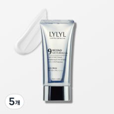 릴릴 나인세컨드 에어포뮬라 4세대 선크림 SPF50+ PA++++, 5개, 50ml