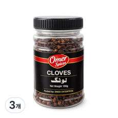 OMER SPICES CLOVES 정향 클로브, 3개, 100g