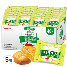 청우 오즈랜드 그랑쉘 사과, 5개, 780g