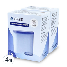 오아세 필립스 라떼고 에스프레소머신 호환 정수 필터, 4개, 필립스 아쿠아클린 호환 필터