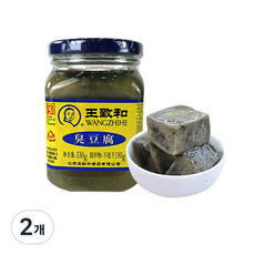 (배터짐) wang zhi he 취두부 발효두부 중국두부, 330g, 2개