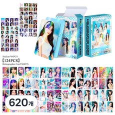 아이브 IVE 월드투어 얼라이브 홀로그램 포카 124장 홀로그램 포카 60장 스티커 64장 도무송 다꾸 선물용, ALIVE(얼라이브), 620개
