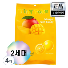 티니포크 쫀득달콤 대용량 망고젤리, 4개, 320g