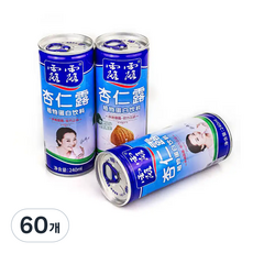 (배터짐)싱런루 루루 음료 아몬드 드링크 중국음료(살구씨맛), 60개, 240ml