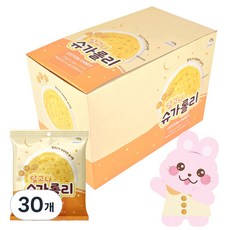 달고나 슈가롤리 솜사탕, 30개, 10g