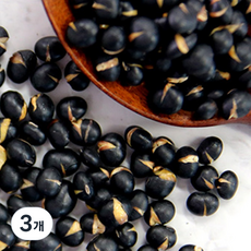 대용량 국내산 볶은 약콩 업소용 곡물 튀밥 시리얼 퍼핑 다이어트곡물, 3개, 500g