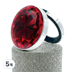 [면세점 브랜드] 투라 쿠션 팩트 공케이스, 5개, 레드 루비