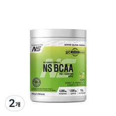 NS BCAA 사과맛 아미노산 보충제, 2개, 400g
