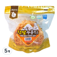황금가 찹쌀누룽지, 5개, 700g