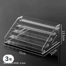 미니카진열장 토미카진열장 핫휠보관함 미니카보관함 1대64케이스 1대64진열장 아크릴케이스 투명쇼케이스 계단식진열대 미니카전시대 장난감자동차보관함 토미카케이스, 3개