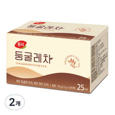 동서 둥굴레차 구수한 볶은 둥굴레 현미 블렌딩 티백, 1.2g, 25개입, 2개