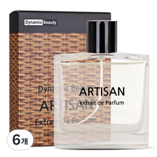다이나믹뷰티 아티산 엑스트레 드 퍼퓸 (대용량) 부향률30% 최상위 퍼퓸을 이 가격에!!, 6개, 100ml