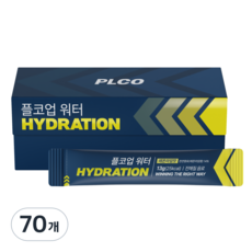 플코업 워터 레몬라임 전해질 분말, 70개, 13g