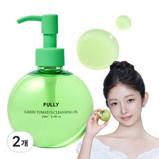 풀리 그린 토마토 클렌징 오일, 2개, 250ml