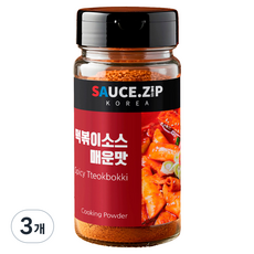 소스집 떡볶이 분말소스 떡볶이가루 매운맛, 100g, 3개