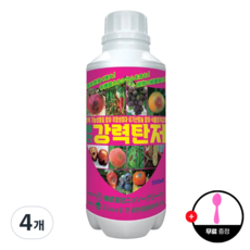 농업마켓365 융전 강력탄저 액제 탄저병 예방 식물조직 강화, 500ml, 4개