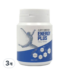 구구솔트 스포츠 식염포도당 에너지플러스 레몬맛, 100정, 3개