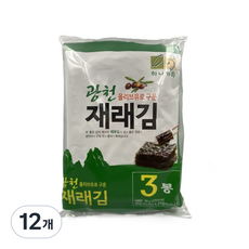 [농협] 하나가득 광천 재래김, 12개, 20g