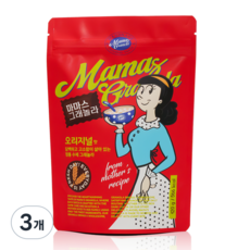 마마스그래놀라 오리지널맛 수제그래놀라 시리얼 파티팩 선물, 3개, 120g