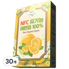 리쥬엑스 스페인 NFC 유기농 레몬즙스틱 15P, 30개, 20g
