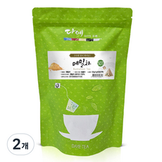 [본사직영] 다예 맛있는 100% 메밀차 생분해 삼각티백, 2개, 50g, 50개입
