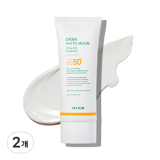제이준 무기자차 선크림 오크라 피토 뮤신 울트라 UV 선블록, 100ml, 2개