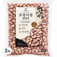 호랑이콩, 3개, 1kg 3개, 1kg