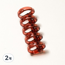플라스틱스프링 5공 바인더 스프링 셀프 제본 펀칭 펀치 원형 펀칭기, 2개, 와인레드 30개