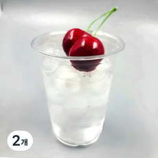 78파이 10온스 아이스컵 투명 카페 테이크아웃 일회용 컵 소분, 2개, 296ml, 50개