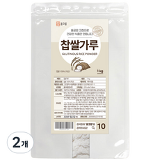 윤고집 국내산 찹쌀가루, 2개, 1kg