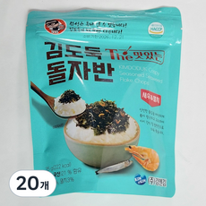 김앤김 김도둑 더맛있는 새우멸치돌자반, 35g, 20개