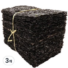 신안 지주식 햇 곱창 돌김 재래 곱창돌김 100장, 3개, 350g