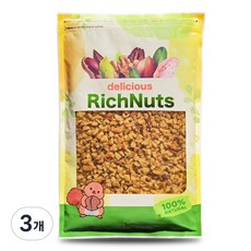 리치너츠 호두분태, 3개, 1kg