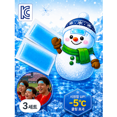 쿨패치 2개입x10개(총20장) KC인증 여름 냉각패치 야외 쿨링패치, 3세트