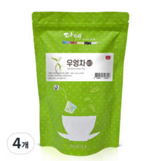 [본사직영] 다예 100% 국산 맛있는 우엉차 생분해 삼각티백, 50개입, 4개