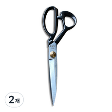 위드차차차 다이아퀄팅 프리미엄 재단가위 9호 23.5CM, 2개, 프리미엄 가위_실버