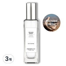 떼시스 모하비 고스트 프레시 플로럴 우디 머스크 니치 향수 오드퍼퓸, 3개, 30ml