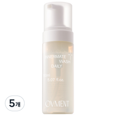 오브먼트 이너메이트 워시 데일리 여성청결제/ 산부인과 전문의 문진 테스트 / pH 개선 테스트 완료, 5개, 150ml