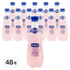 [로리나] 스파클링 핑크 레모네이드, 420ml, 48개