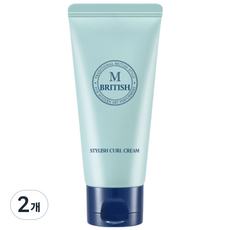 브리티시엠 스타일리시 컬 크림, 2개, 50ml