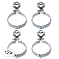 JG철물스토어 (정품) 국산 행거 닥트 배관 파이프 행거 80A 80파이 80mm 덕트용 PVC파이프 고정 배관 고정 (배관 행가), 12개