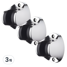 사각마켓 타공형 8단 각도조절 샤워기 거치대 3p, 3개