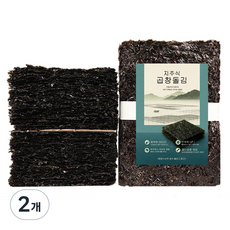 지주식 곱창김 남해안 완도 양식 생산 곱창김 100장, 2개, 450g