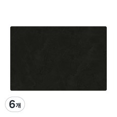 라미엘 1+1 빠른건조 규조토 발매트, 6개, 블랙