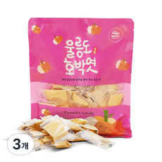 맹글담 울릉도 호박 엿 200g 특산물 직판장 정품 사탕 캔디, 3개